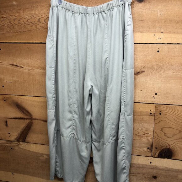 Vintage GERTIES Made USA 2 Piece Button Down Shirt & Pants Size XL Green Soft - Picture 14 of 14